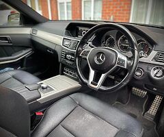 2013 MERCEDES E220 AMG SPORT 
*MOT 12/22*  —