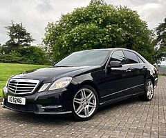 2013 MERCEDES E220 AMG SPORT 
*MOT 12/22*  —