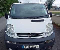 2006 Opel vivaro 1.9 lwb