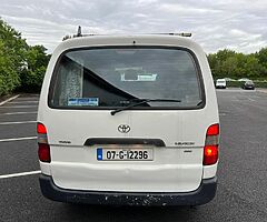 2007 TOYOTA HIACE DOE 9-22 TAX 9-22 - Image 6/9