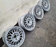 Set of 14" BBS Alloys