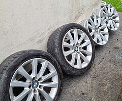 Genuine Bmw 18" 5 series alloys
