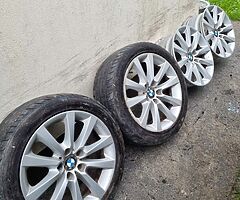 Genuine Bmw 18" 5 series alloys