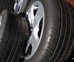 Genuine 17” Audi alloys