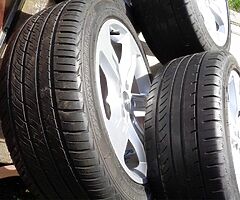 Genuine 17” Audi alloys