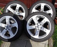 Genuine 17” Audi alloys - Image 4/4