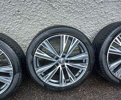 Audi a6 20inch genuine alloy wheels with good tyres for sale - Image 3/6