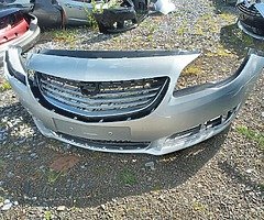 2014 insignia face lift bumper
