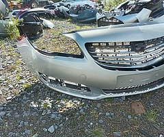 2014 insignia face lift bumper