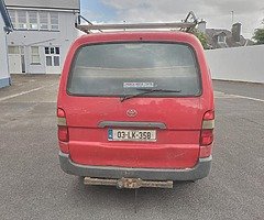Toyota hiace crewcab new cvrt till 22/02/23 - Image 6/10