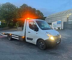 2017 Renault master recovery