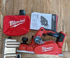 Milwaukee 19 Volt Planer