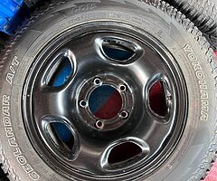 Vitara steel wheels and A/T tyres - Image 4/8