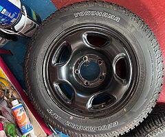 Vitara steel wheels and A/T tyres - Image 6/8