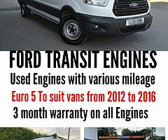 FORD TRANSIT ENGINES