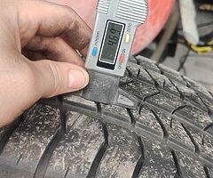 255/50/19 tyres x2