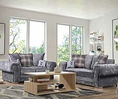 Brand new high quality designer 3+2 suite of furniture