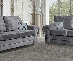 Brand new high quality designer 3+2 suite of furniture