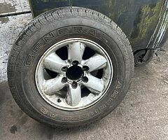 Land cruiser wheel