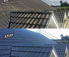 ROOF & tarmac driveway cleaning and sealing