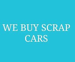 Scrap cars wanted