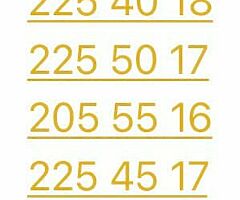 Tyres for sale