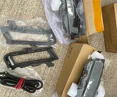 2pcs Fog Lamp For VW Golf 2013 2014 2015 2016