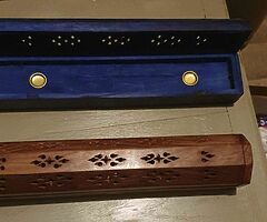 Wooden ash catcher box