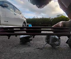 200sx front grill and spots