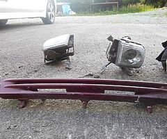 200sx front grill and spots