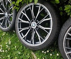 BMW 20 inch alloys
