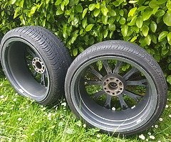 BMW 20 inch alloys