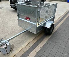 New agri spec utility quad sheep trailer