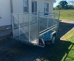 Bran new tuffmac 7”3x4”3 utility trailer