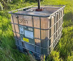 Used oil barrels and drums