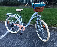 LADIES CITY BIKE + BASKET   - Image 7/7