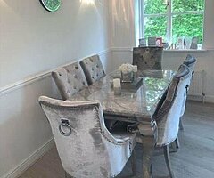 Stunning Glass Or Marble Dining Sets Now Available On Pay Weekly Or Monthly Inbox Now! - Image 3/9