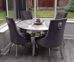 Stunning Glass Or Marble Dining Sets Now Available On Pay Weekly Or Monthly Inbox Now! - Image 4/9