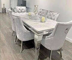 Stunning Glass Or Marble Dining Sets Now Available On Pay Weekly Or Monthly Inbox Now! - Image 7/9