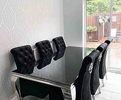 Stunning Glass Or Marble Dining Sets Now Available On Pay Weekly Or Monthly Inbox Now! - Image 8/9