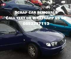 CASH FOR ALL UNWANTED VEHICLES