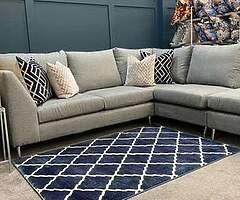 Layla corner with footstool
