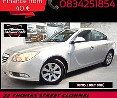 2013 Opel Insignia finance deposit 300€
