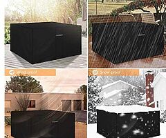 CUBE GARDEN RATTAN FURNITURE - 10 SEATER 