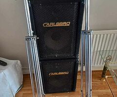 Speakers plus stand
