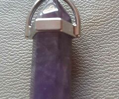 Amethyst necklace