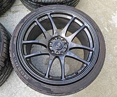 18" x 9.5" ROTA TORQUES 5x114.3 - Image 4/7