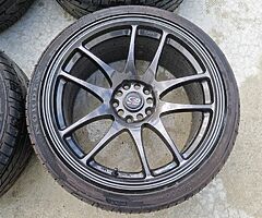 18" x 9.5" ROTA TORQUES 5x114.3 - Image 7/7