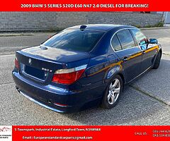2009 BMW 5 SERIES 520D 2.0 DIESEL N47 FOR BREAKING! - Image 5/5
