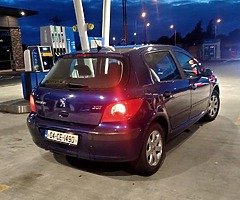 PEUGEOT 307 1.4 PETROL 5 DOOR HATCHBACK TAX NCT QUICK SALE NEED €1150